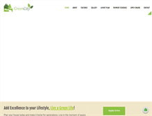 Tablet Screenshot of greencityislamabad.com